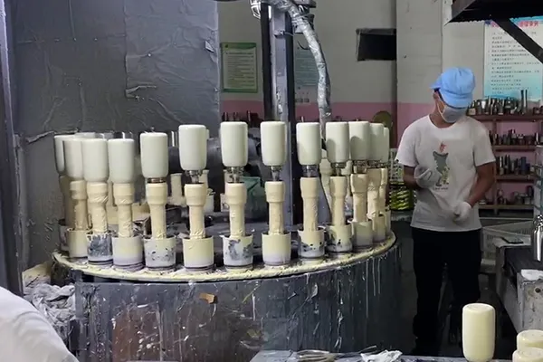  Pintura com rotação automática